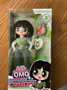 LOL Surprise O.M.G. The Powerpuff Girls Buttercup Doll - Green Outfit